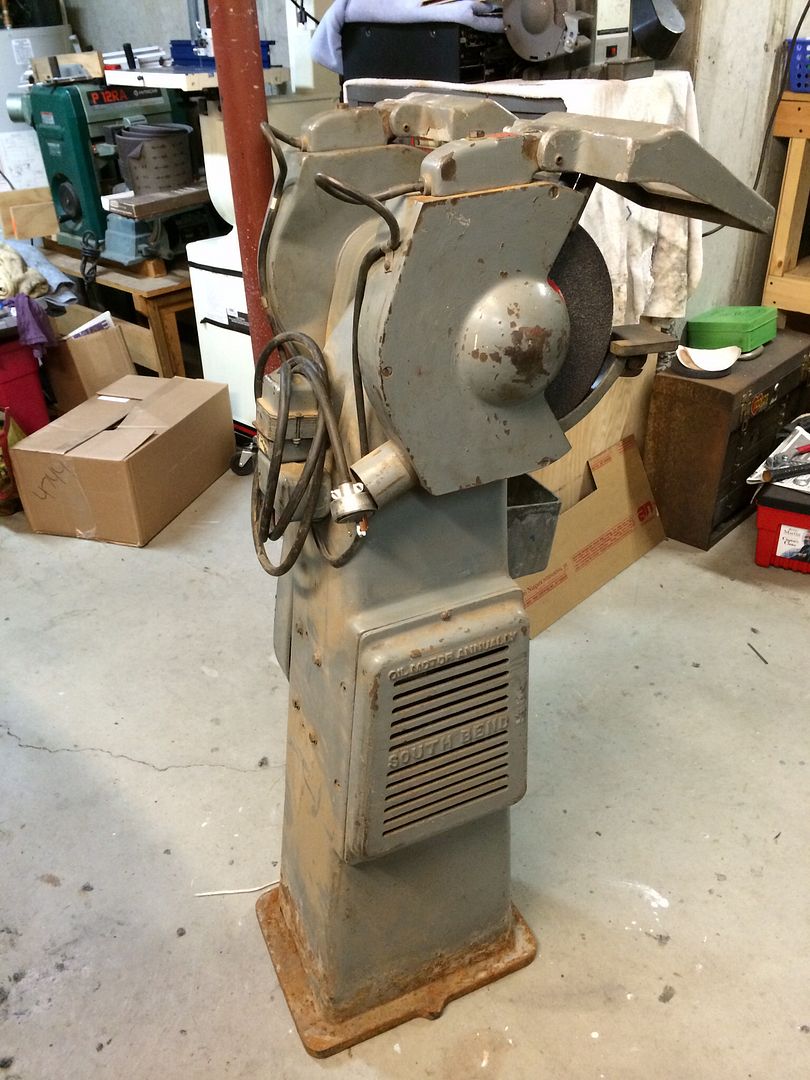 South Bend Lathes South Bend Pedestal Grinder Restoration